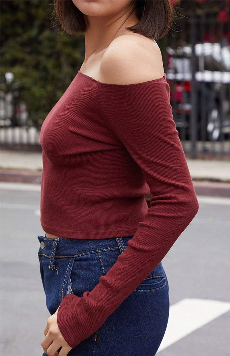 John Galt Mayson Off-The-Shoulder Top