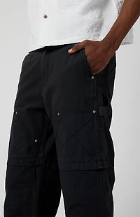 Pacsun Black Baggy Carpenter Cargo Pants