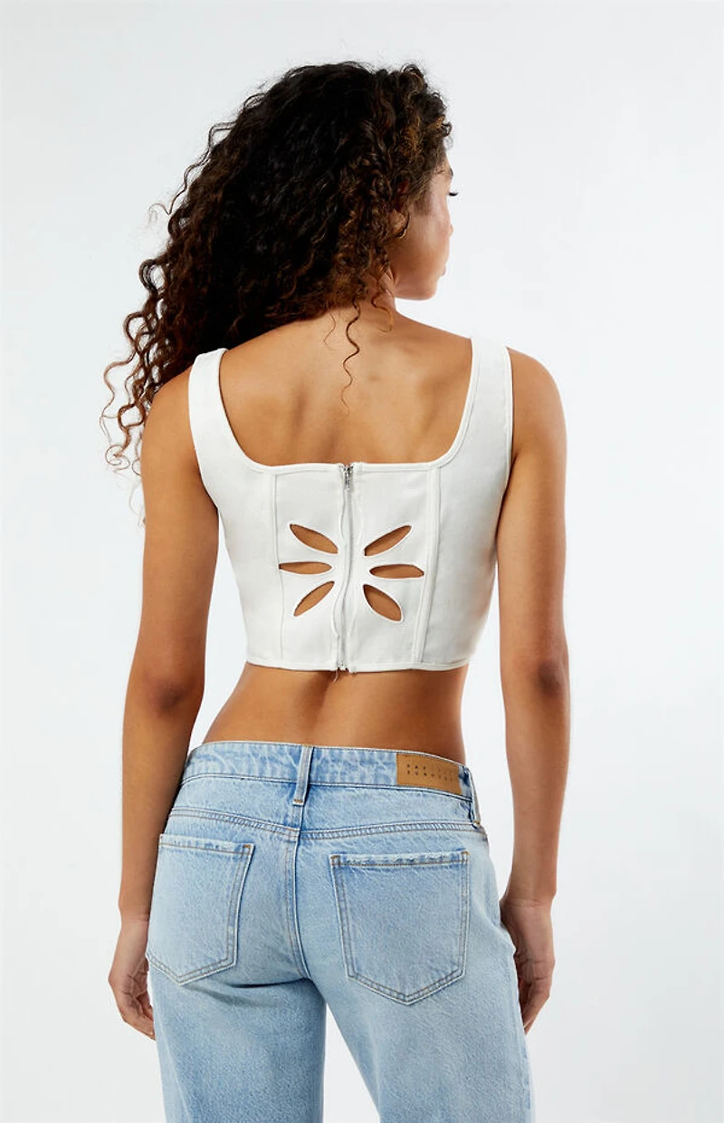 Another Girl Cut Work Corset