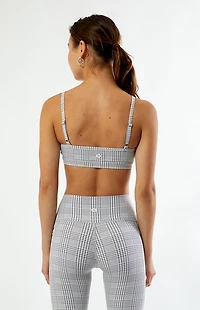 ASTORIA ACTIVEWEAR Active Plaid Sports Bra