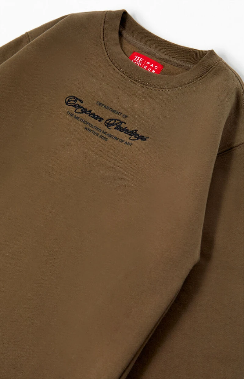 The Met x Pacsun Kids Curatorial Crew Neck Sweatshirt