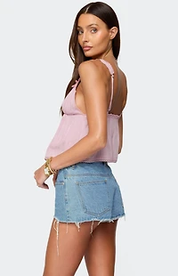 Edikted Andea Babydoll Tank Top