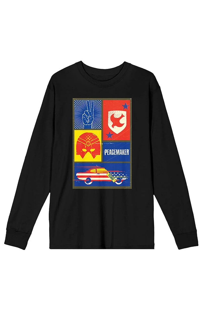 DC Comic Peacemaker TV Series Long Sleeve T-Shirt