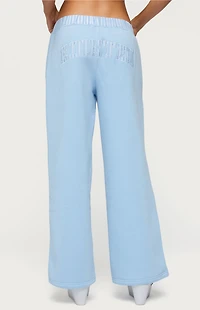 Edikted Core Stripey Wide Leg Sweatpants