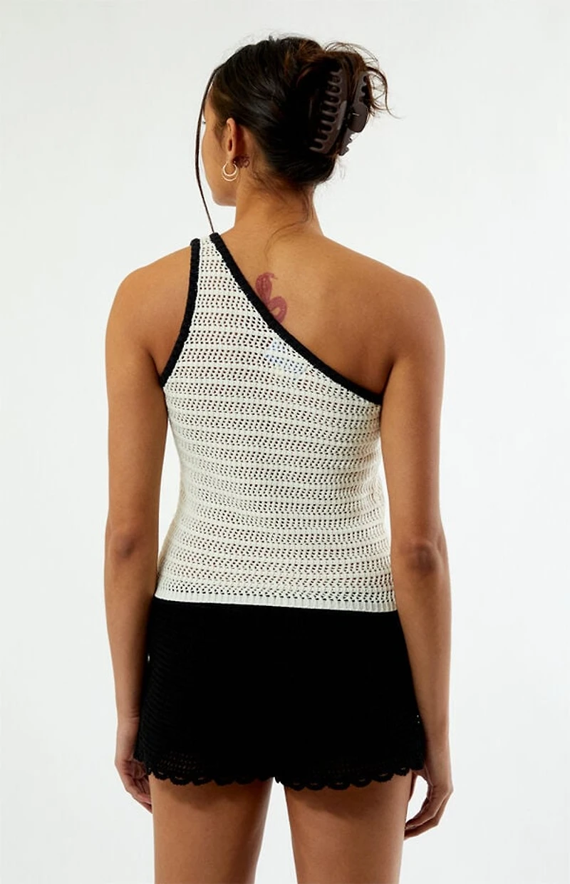 Your Favorite Colette One Shoulder Knit Top