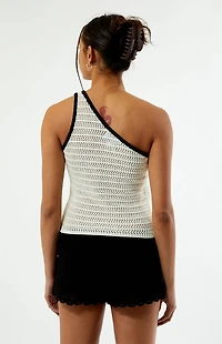 Your Favorite Colette One Shoulder Knit Top