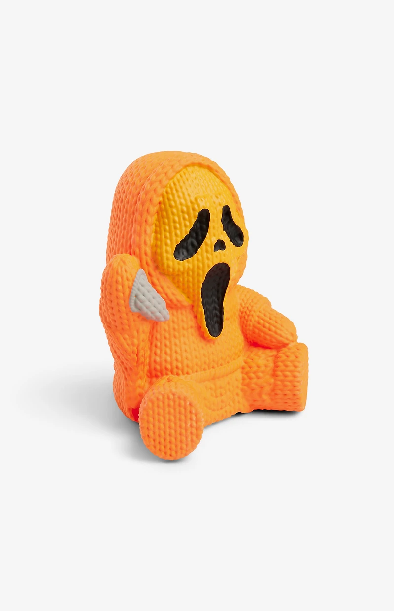 Ghost Face Pumpkin Orange 264 Knit Series Vinyl Figure