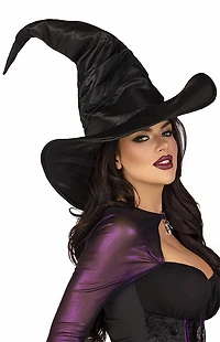 Leg Avenue Costume Large Ruched Witch Hat
