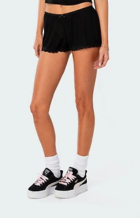 Edikted Carla Low Rise Micro Shorts