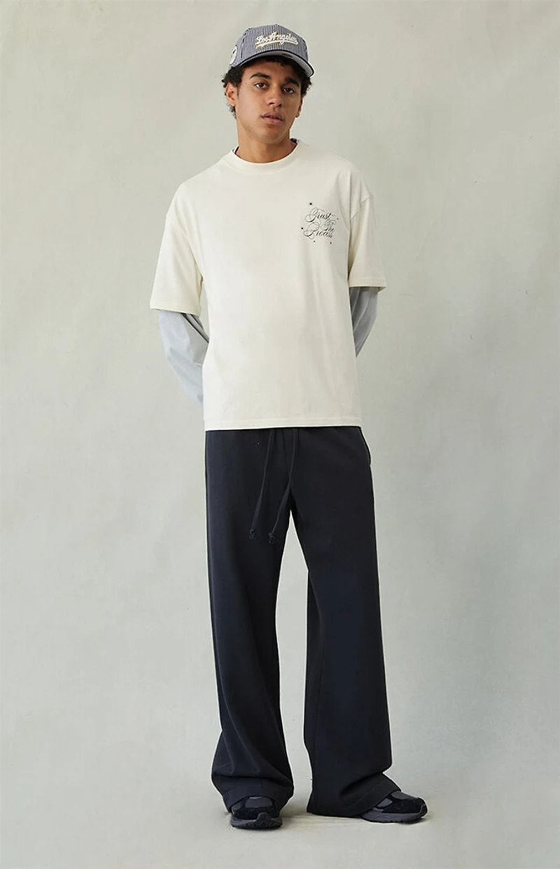 Pacsun Black Wash Baggy Sweatpants