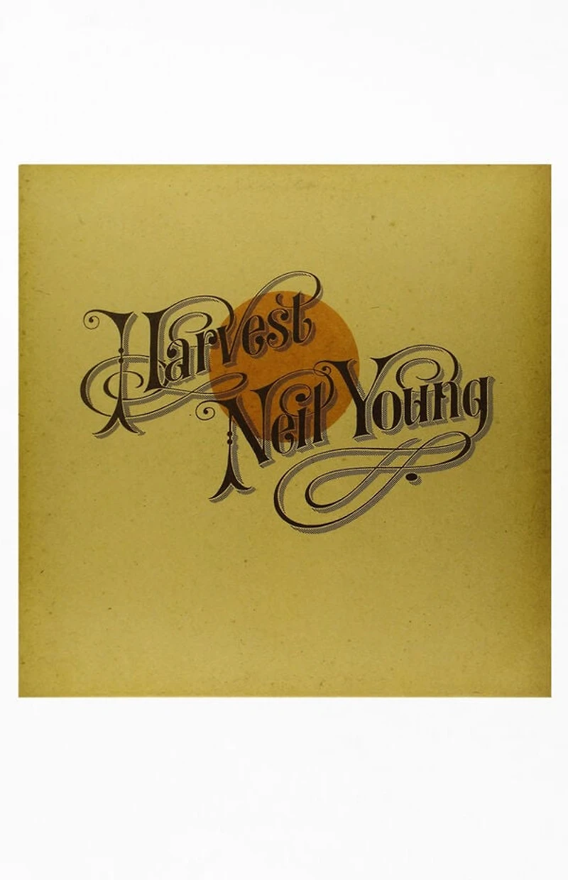 Neil Young Harvest Vinyl Record
