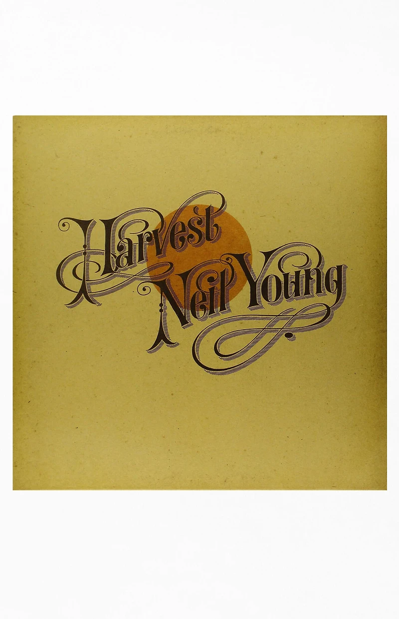 Neil Young Harvest Vinyl Record
