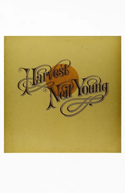 Neil Young Harvest Vinyl Record