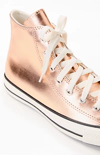 Converse Kids All Star Metallic High Top Shoes