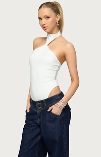 Edikted Jimana Halter Neck Bodysuit