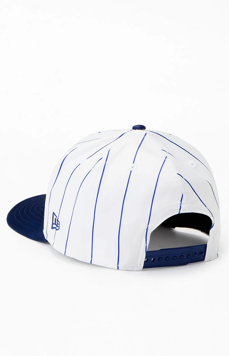 New Era LA Dodgers 9FIFTY Satin Pinstripe Snapback Hat