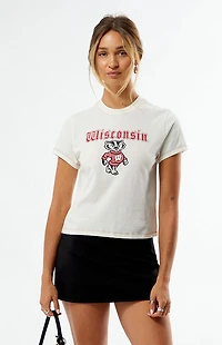 WILD COLLECTIVE x Pacsun University of Wisconsin Badgers Mini T-Shirt