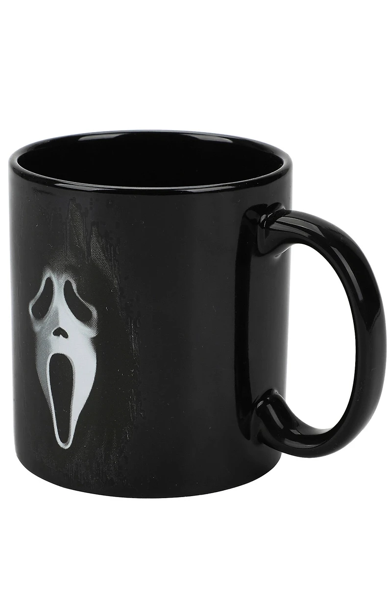 Ghostface Horror Mask Ceramic Coffee Mug