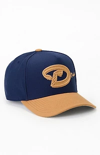 Mitchell & Ness MLB Arizona Diamondbacks Script Pro Snapback Hat