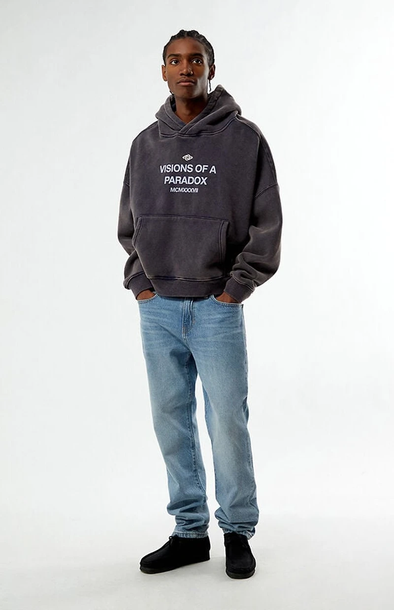 Pacsun Visions of Paradox Cropped Hoodie