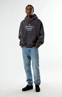 Pacsun Visions of Paradox Cropped Hoodie