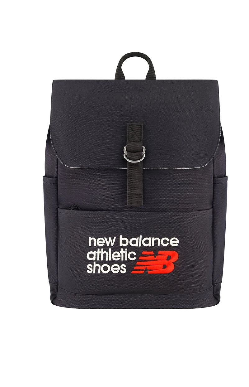 New Balance Black Canvas Backpack
