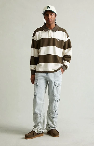 Pacsun Dylan Baggy Jeans Cargo Light Indigo