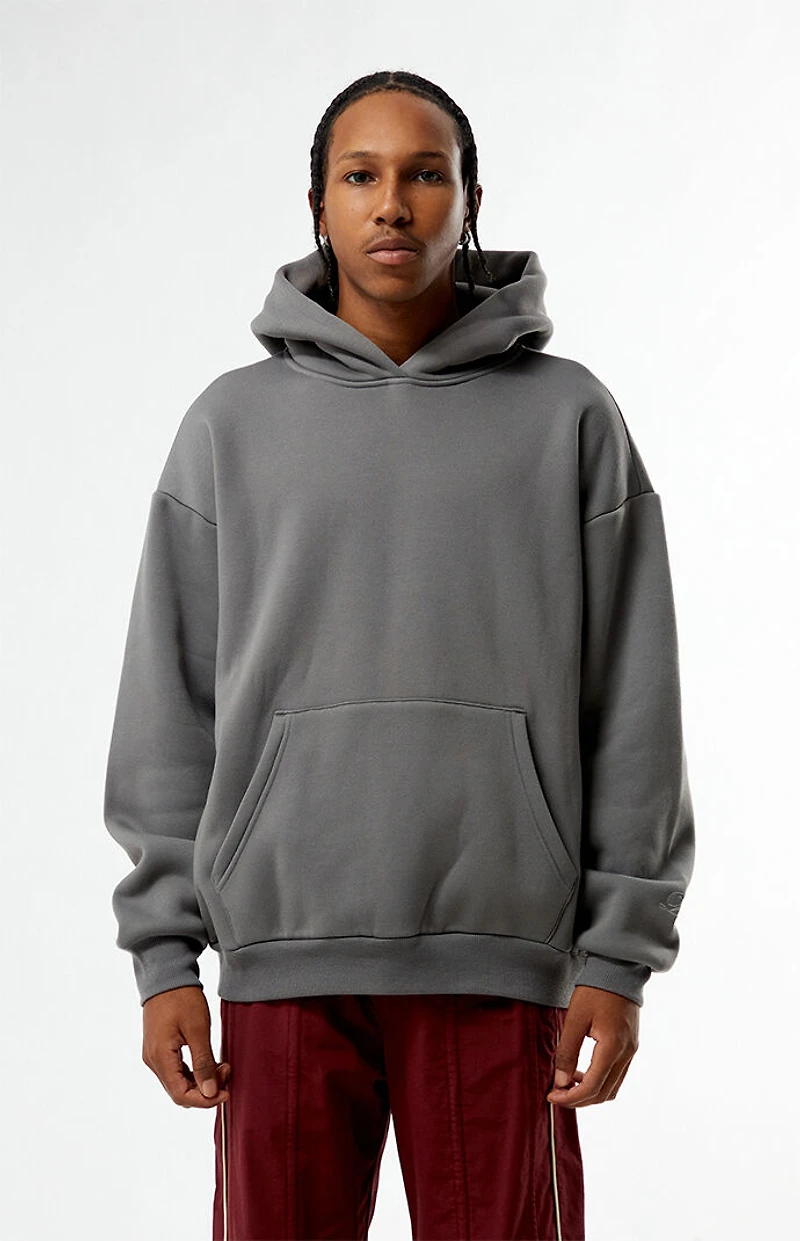 Pacsun Pewter Solid Hoodie