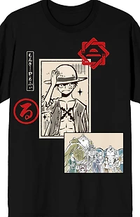 One Piece Manga Character T-Shirt