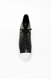 Converse Chuck Taylor Black All Star Leather High Top Shoes