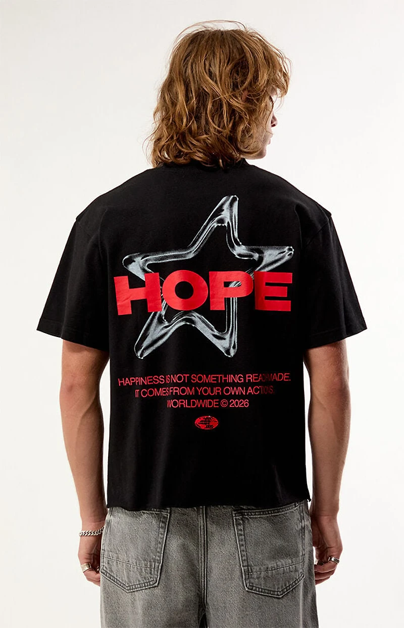 Pacsun Hope Cropped T-Shirt