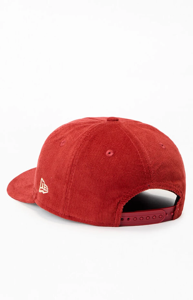 New Era Chicago Cubs Corduroy Golfer Nostalgic Snapback Hat