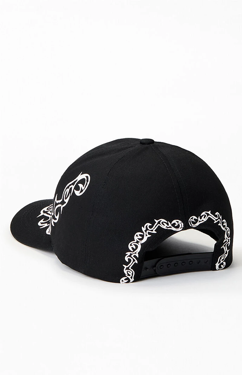Pacsun Black Ascend Tribal 2 Snapback Hat