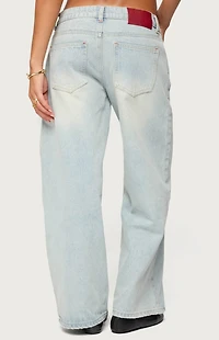 Edikted Petite Ace Relaxed Jeans