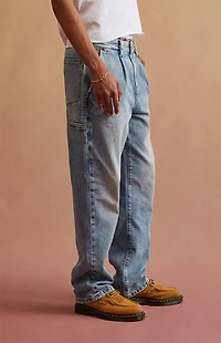 RARE DNM EDIT Light Blue Trouser Baggy Jeans