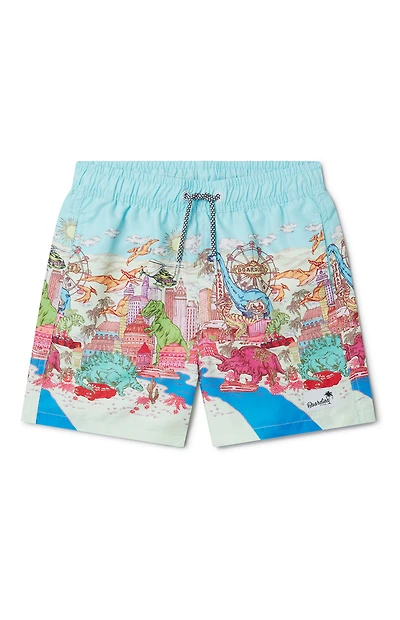 Boardies Kids Dino Takeover 5.5" Swim Trunks