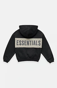 Fear of God ESSENTIALS Kids Paneled Cropped Relaxed Hoodie