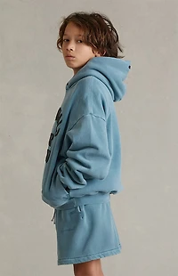 Fear of God ESSENTIALS Kids Faded Coastal Campus '90s Hoodie