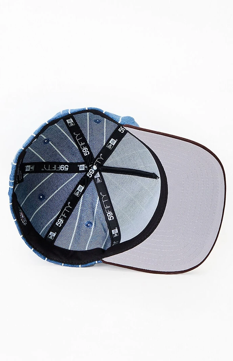 New Era San Diego Padres Pinstripe Fitted Hat