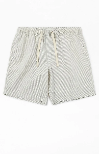 Rhythm Striped Seersucker Shorts
