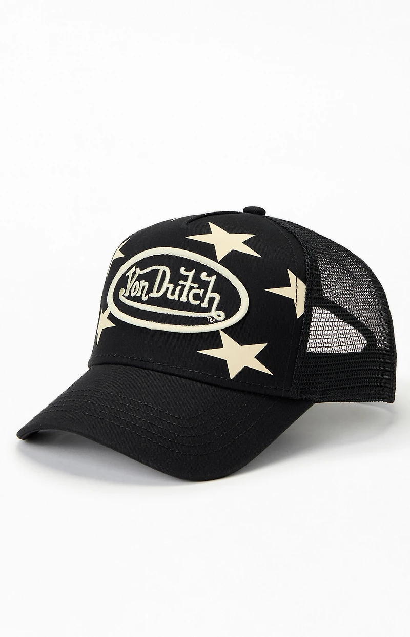 Von Dutch Star Studded Trucker Hat