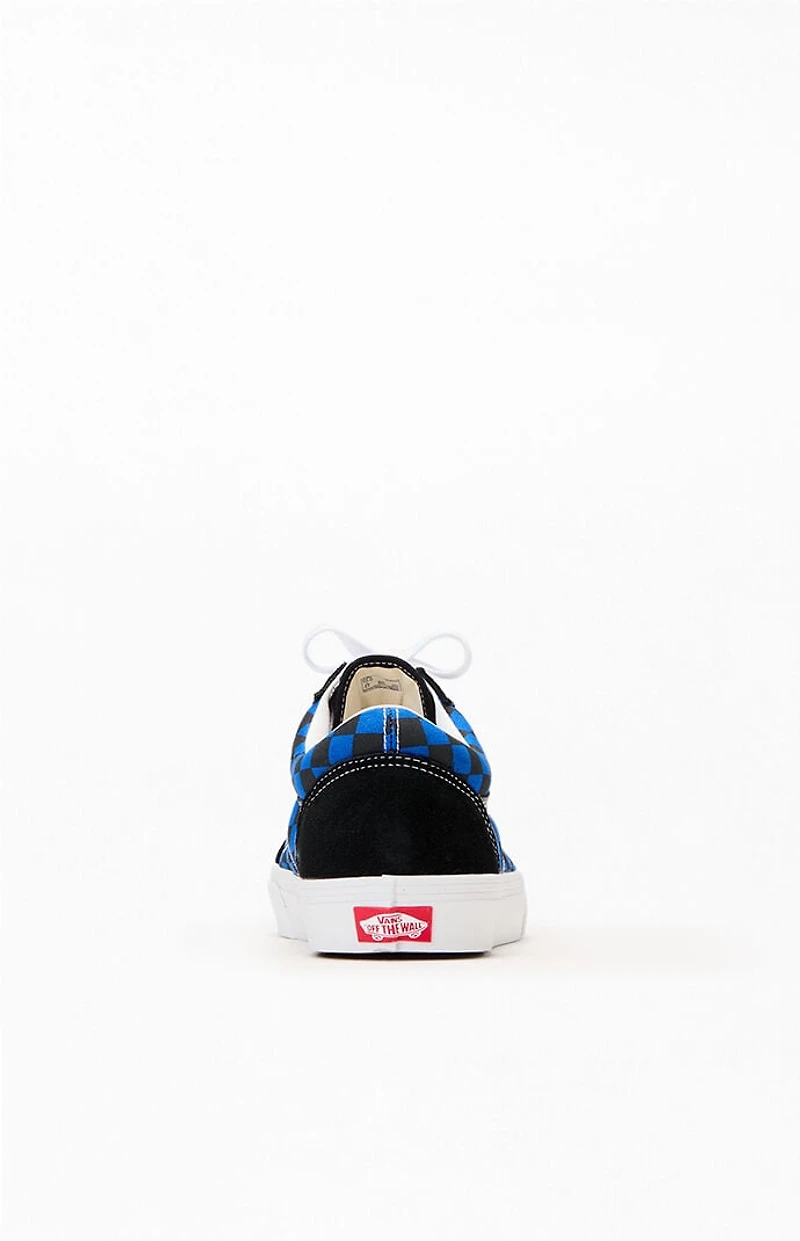 Vans Black & Blue Canvas Old Skool Shoes