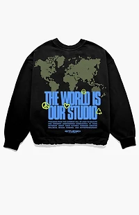 Studio by Supervsn Intercontinental Crew Neck Sweatshirt