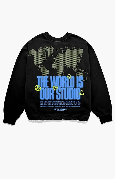 Studio by Supervsn Intercontinental Crew Neck Sweatshirt