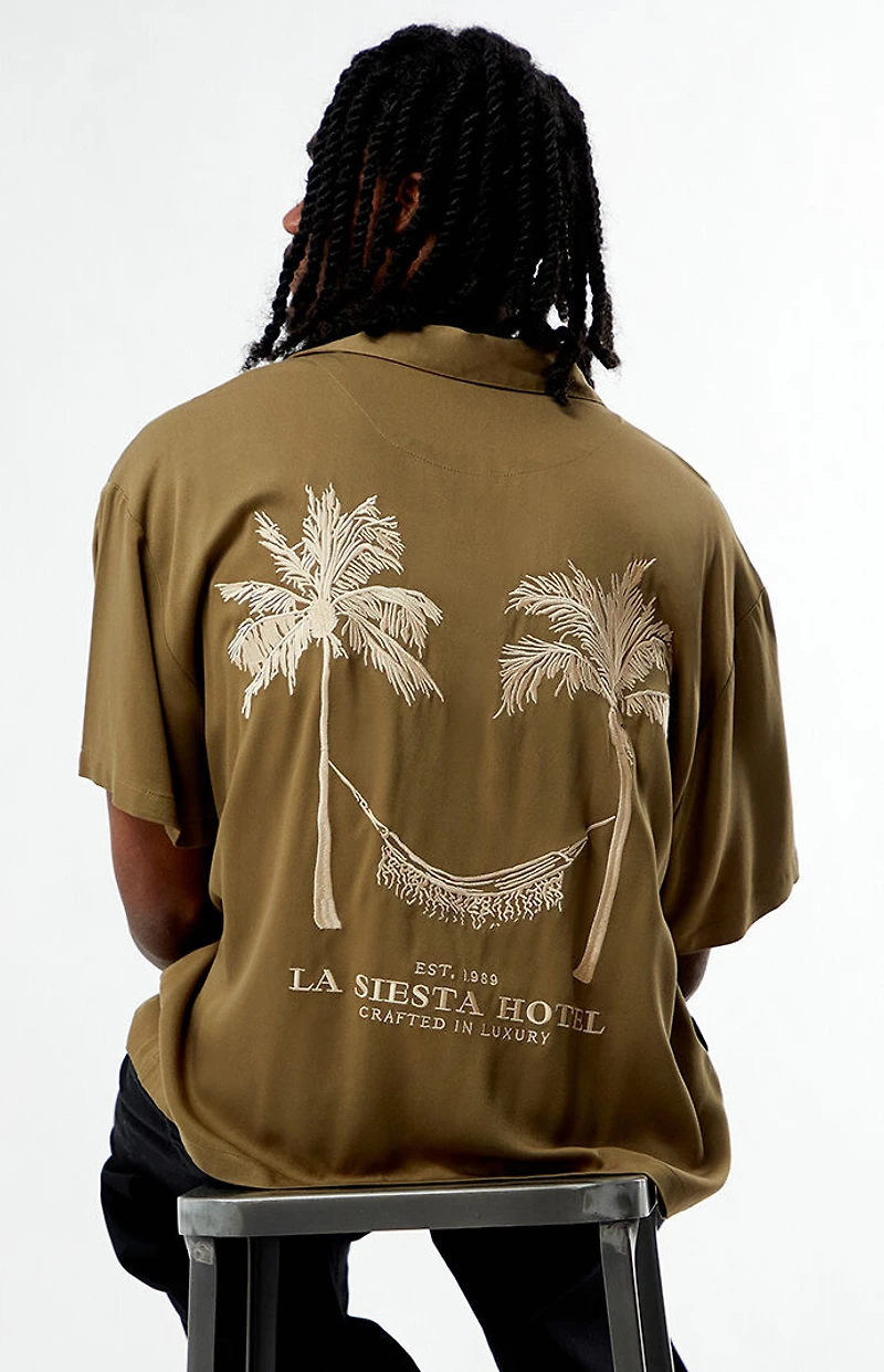 Pacsun LA Siesta Woven Camp Shirt