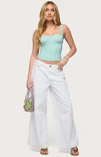 Edikted Marcella Wide Strap Corset