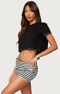 Edikted Helsa Grommet T-Shirt