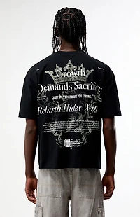 Pacsun Seek The Kingdom Cropped Boxy T-Shirt