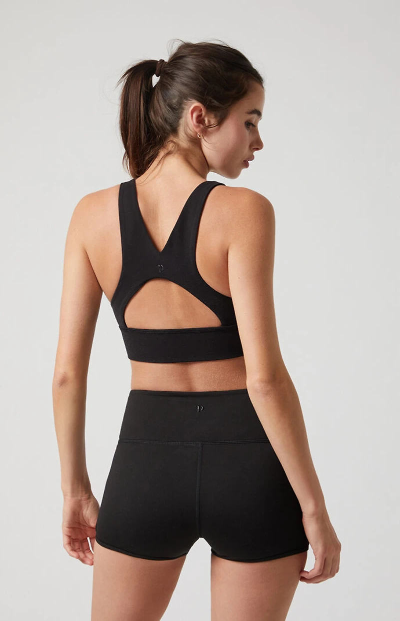 PAC 1980 WHISPER Active Dolphin Hem Biker Shorts