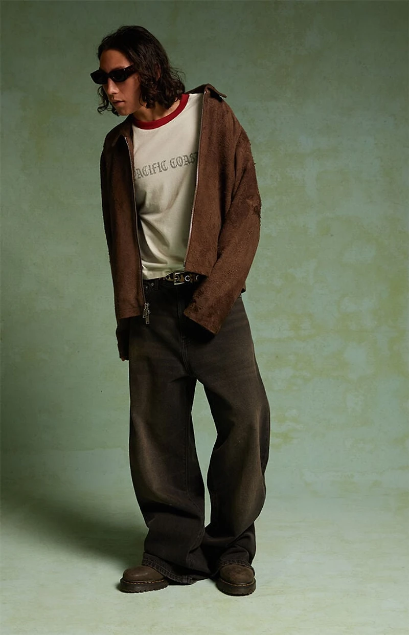 FIELD OF STUDY by Pacsun Pacific Coast Ringer T-Shirt